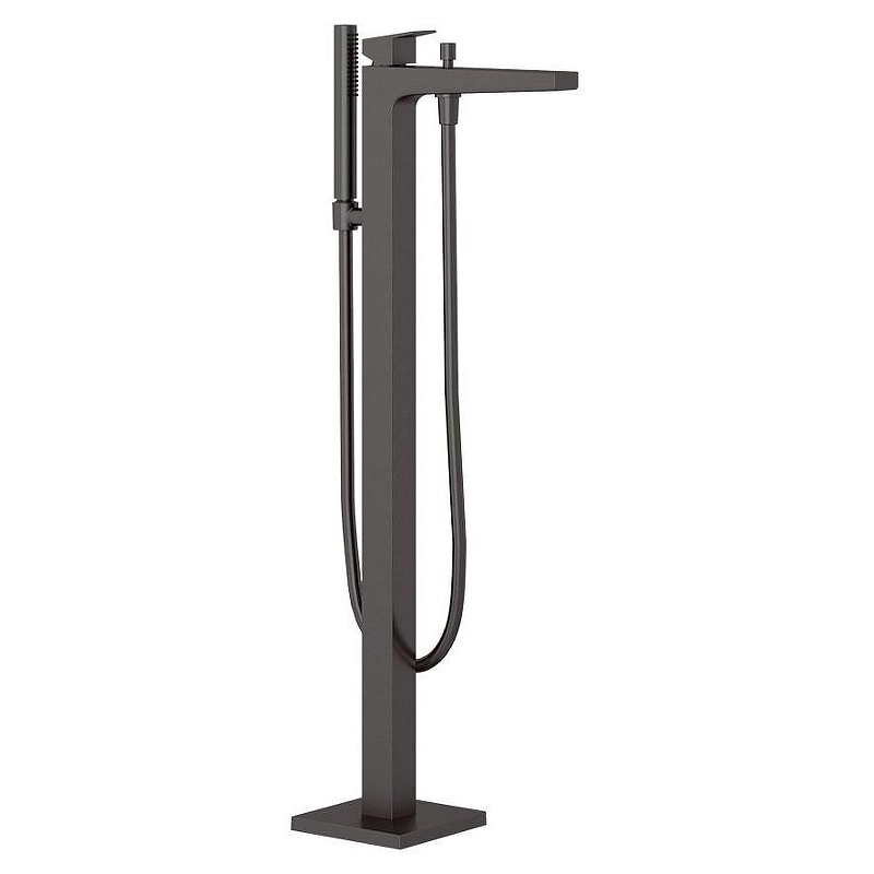 Смеситель для ванны Kludi Decus 54590N275 цвет Оружейная сталь